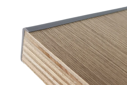 Collapsible U Shape Self Adhesive Edge Protector - Grey