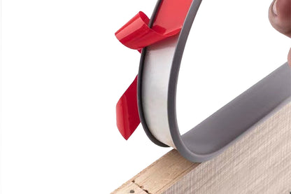 Collapsible U Shape Self Adhesive Edge Protector - Grey