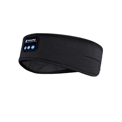 Bluetooth Headband Headphone Wireless Music Headband Sleep Headband Black