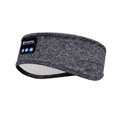 Bluetooth Headband Headphone Wireless Music Headband Sleep Headband Grey