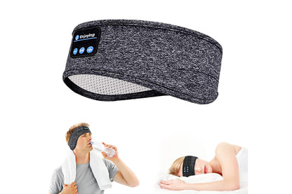 Bluetooth Headphone Wireless Music Headband - Gray
