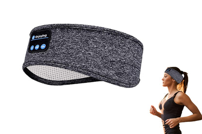 Bluetooth Headphone Wireless Music Headband - Gray