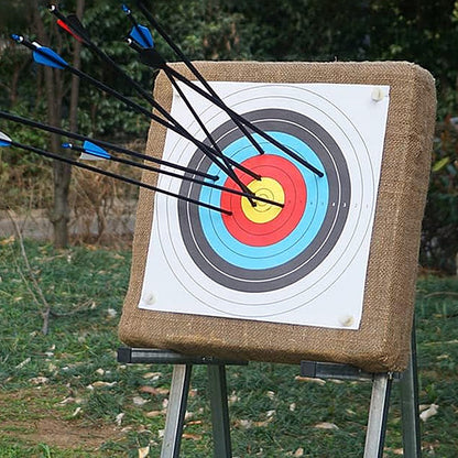 30Pcs Archery Targets Paper with 4Pcs Face Pins Bow Arrow Targets Paper Target Practice Accessories