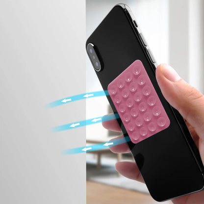 5Pcs Silicone Suction Phone Case Mount Self-Adhesive Hands-Free Phone Holder Phone Accessory