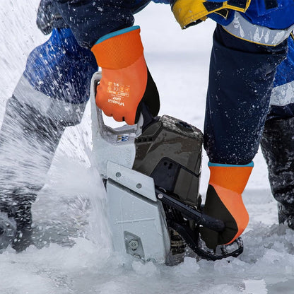 Pair of Warm Winter Work Gloves Water-resistant Gloves