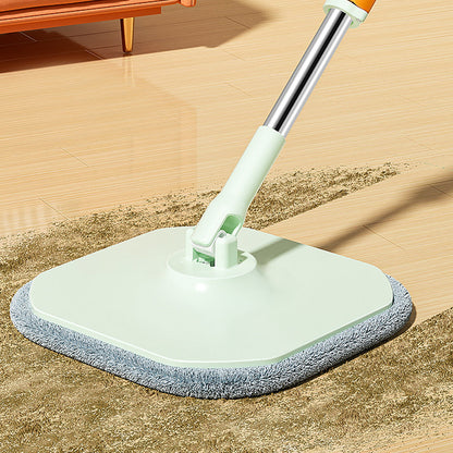 360-Degree Rotating Self Wringing Mop and Bucket Set Spin Mop with Separate Compartments Bucket Style 1