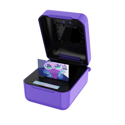 Silicone Case for Bitzee Interactive Digital Pet with Lanyard Purple