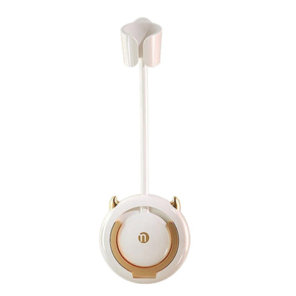 Hands-Free Fixed Hair Dryer Holder Punch Free Wall Mount Lazy Hair Dryer Bracket White