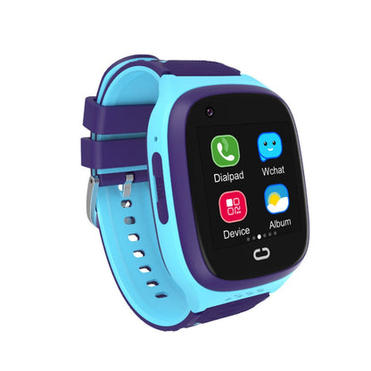 Kids 4G Smart Watch Video Calling SOS GPS Location Tracking Blue