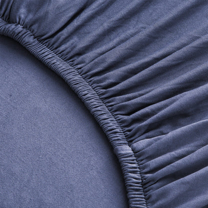 Set of 2Pcs Stretch Shell Dining Chair Covers Accent Seat Protector Slipcovers Purple