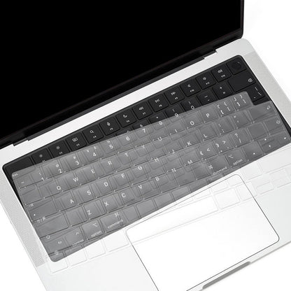 1Pc Clear Silicone Keyboard Cover Compatible with Apple Macbook Pro 14