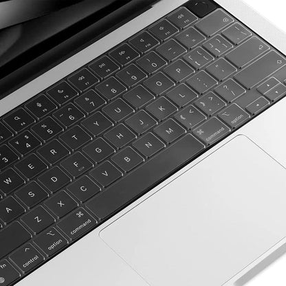 1Pc Clear Silicone Keyboard Cover Compatible with Apple Macbook Pro 14