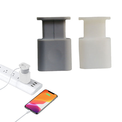 2Pcs 2 In 1 Silicone Charger Protector with Cord Wrap for Apple 18W/20W Charger