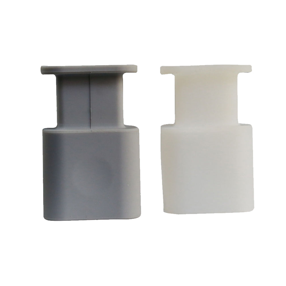 2Pcs 2 In 1 Silicone Charger Protector with Cord Wrap for Apple 18W/20W Charger