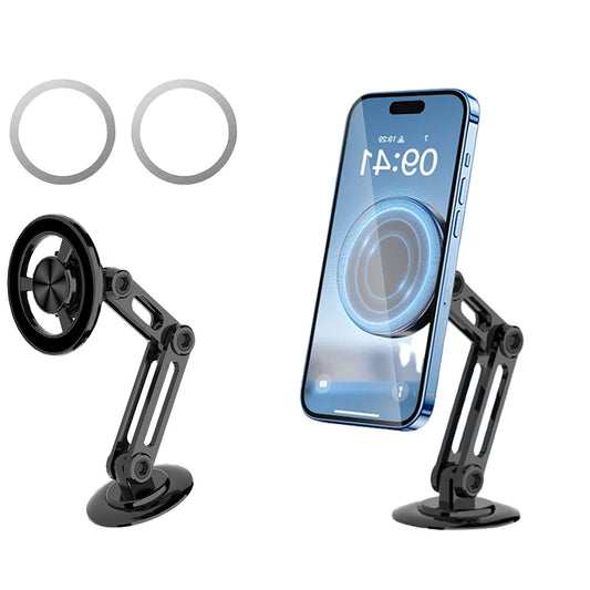Magnetic Car Mount for Cell Phone Cell Phone Holder with Adjustable Arm