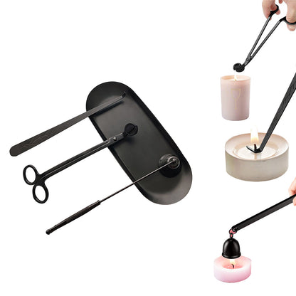 4-in-1 Candle Wick Trimmer Cutter Set Candle Snuffer Extinguisher Wick Dipper Candle Accessories