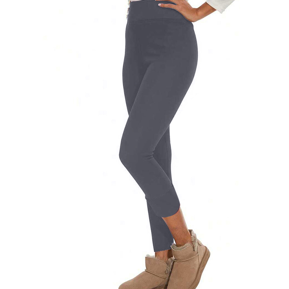 3Pcs Women's Fleece Lined Leggings Tummy Control Thermal Warm Stretchy Soft 3XL