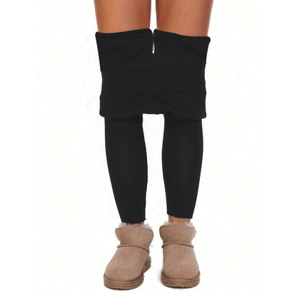 3Pcs Women's Fleece Lined Leggings Tummy Control Thermal Warm Stretchy Soft XL