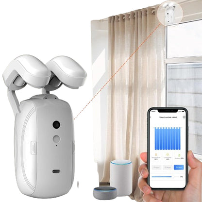 Automatic Smart Curtain Opener Bluetooth App Control Curtain Electric Motor