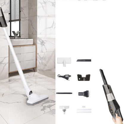 3-in-1 Handheld Stick Vacuum Cleaner Cordless Upright Vacuum Mop with Mite Removal Function Black
