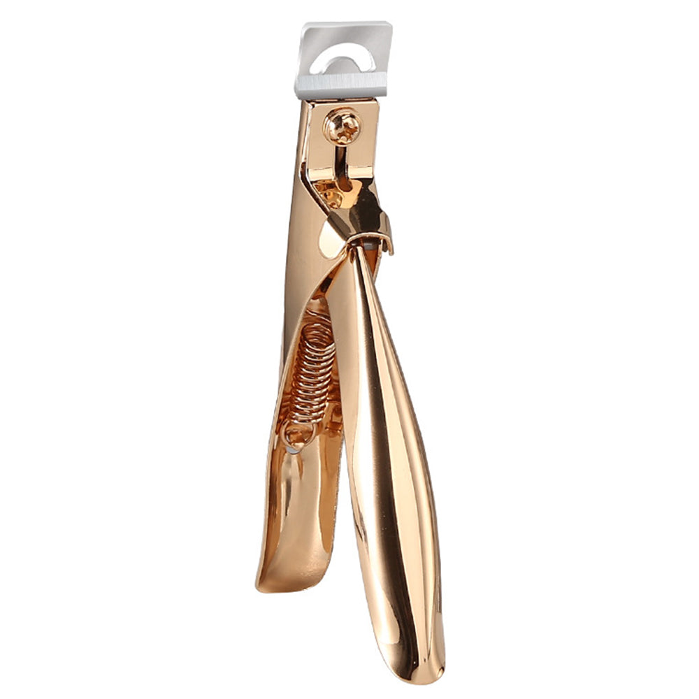 2Pcs Acrylic Nail Scissor False Nail Clipper U-Edge Manicure Tips Cutter Trimmer