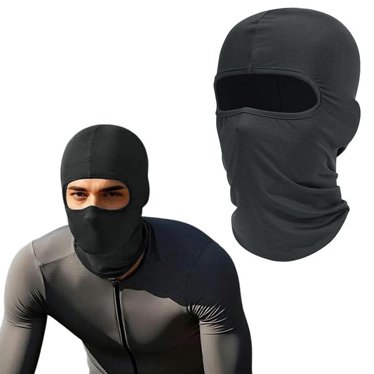 Balaclava Mask Summer Cooling Neck Gaiter Mask for Riding Grey