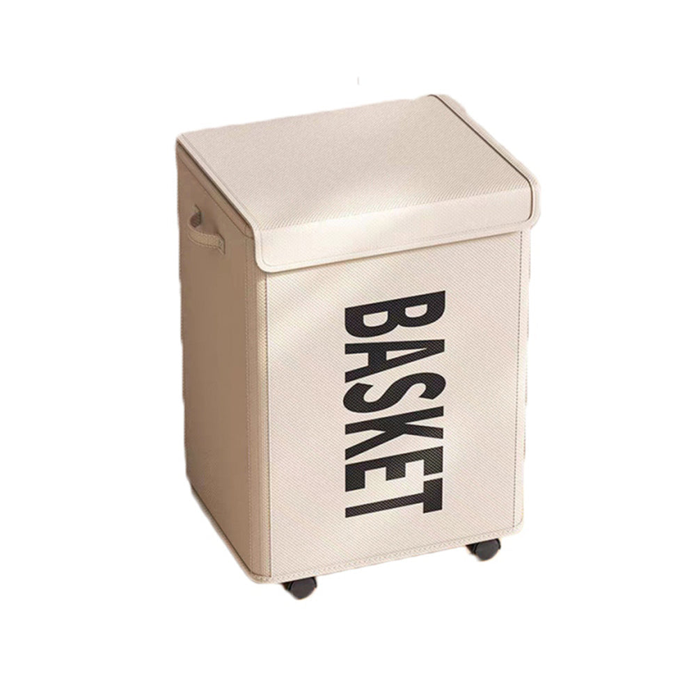 Under Desk Rolling Storage Cart with Lid Office Organizer Under Desk Utility Cart