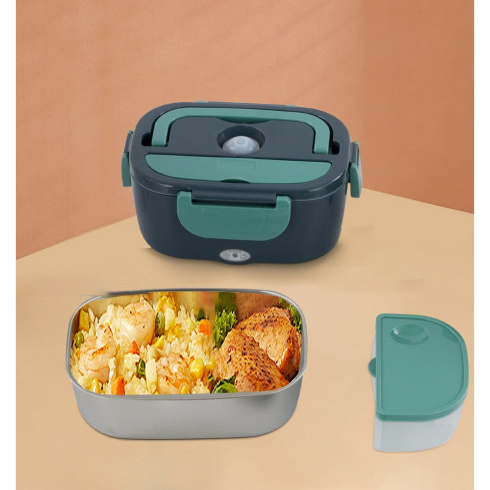 12V Car Portable Food Heating Lunch Box Electric Heater Warmer For Trucks Office