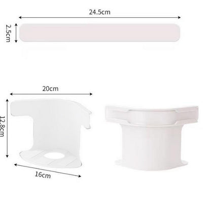4 Piece Bed Sheet Holder with Lock Strips Fits All Sizes