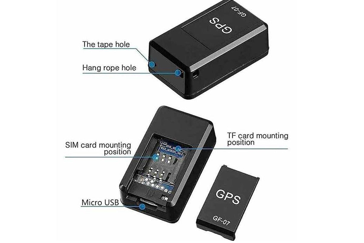 2Pcs Mini Tracker Real Time Vehicle Car Locator Full Coverage Tracking Machine