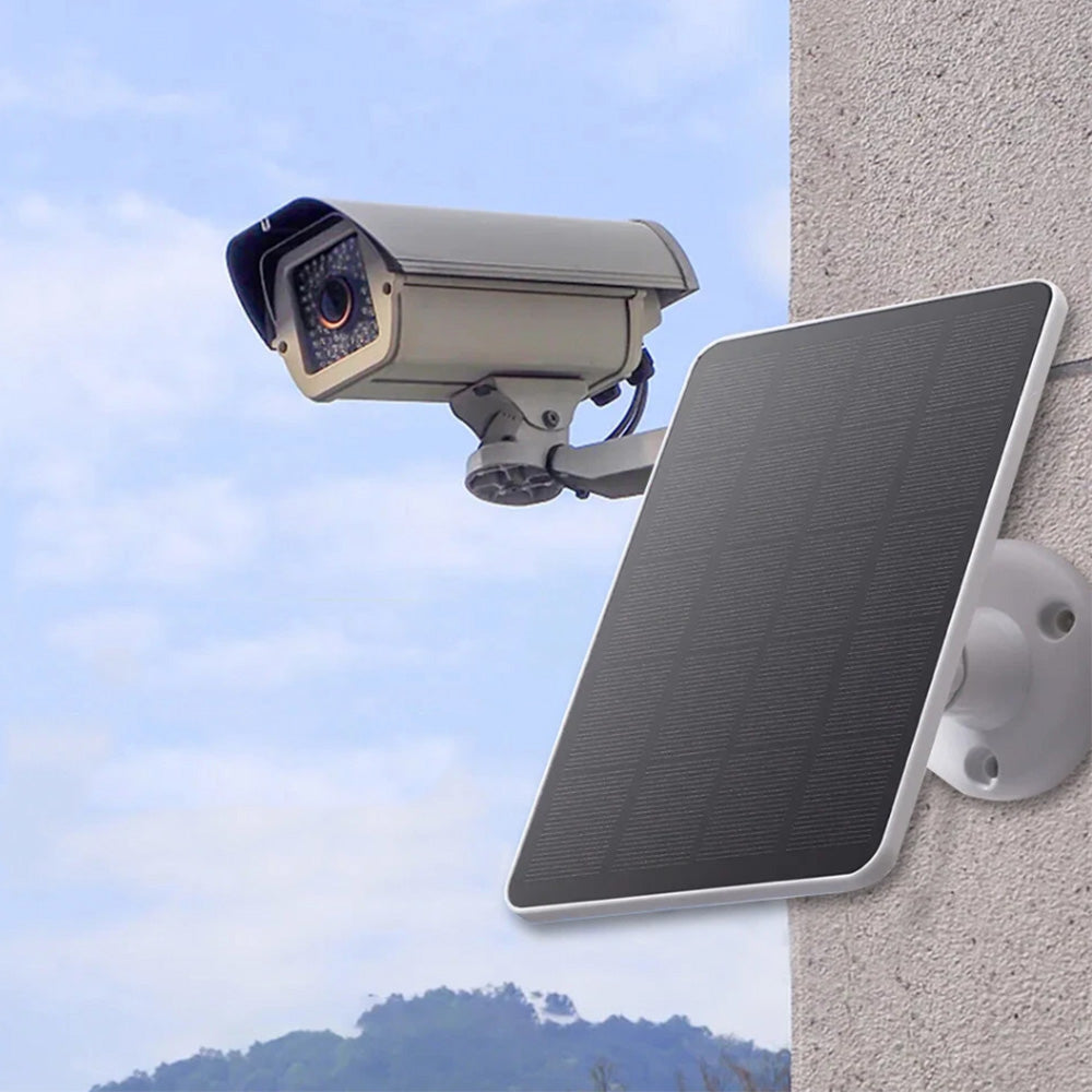 10W Solar Panel with Adjustable Stand for Outdoor Camera Security Lights
