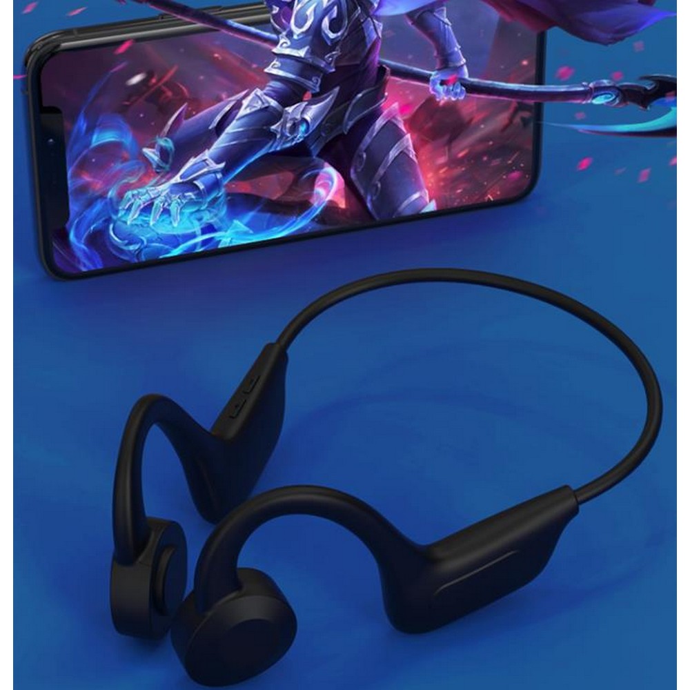 Bone Conduction Headset Bluetooth Earphone Sport Running Waterproof Wireless Bluetooth Headphone