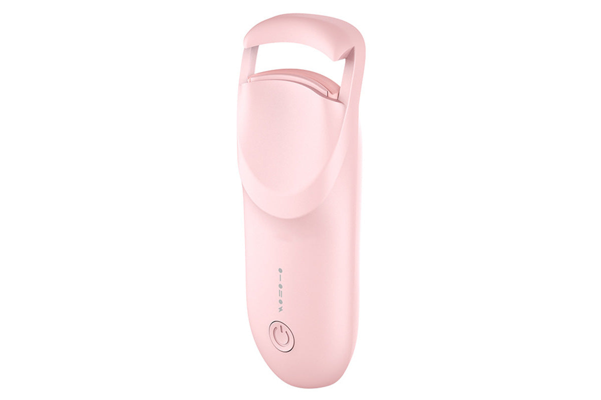 Heated Eyelash Curler Portable Electric Lash Curler Natural Curls-Pink
