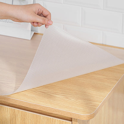 EVA Drawer Liner 30x300cm with Slip Resistant Dots and Heat Resistance - Clear