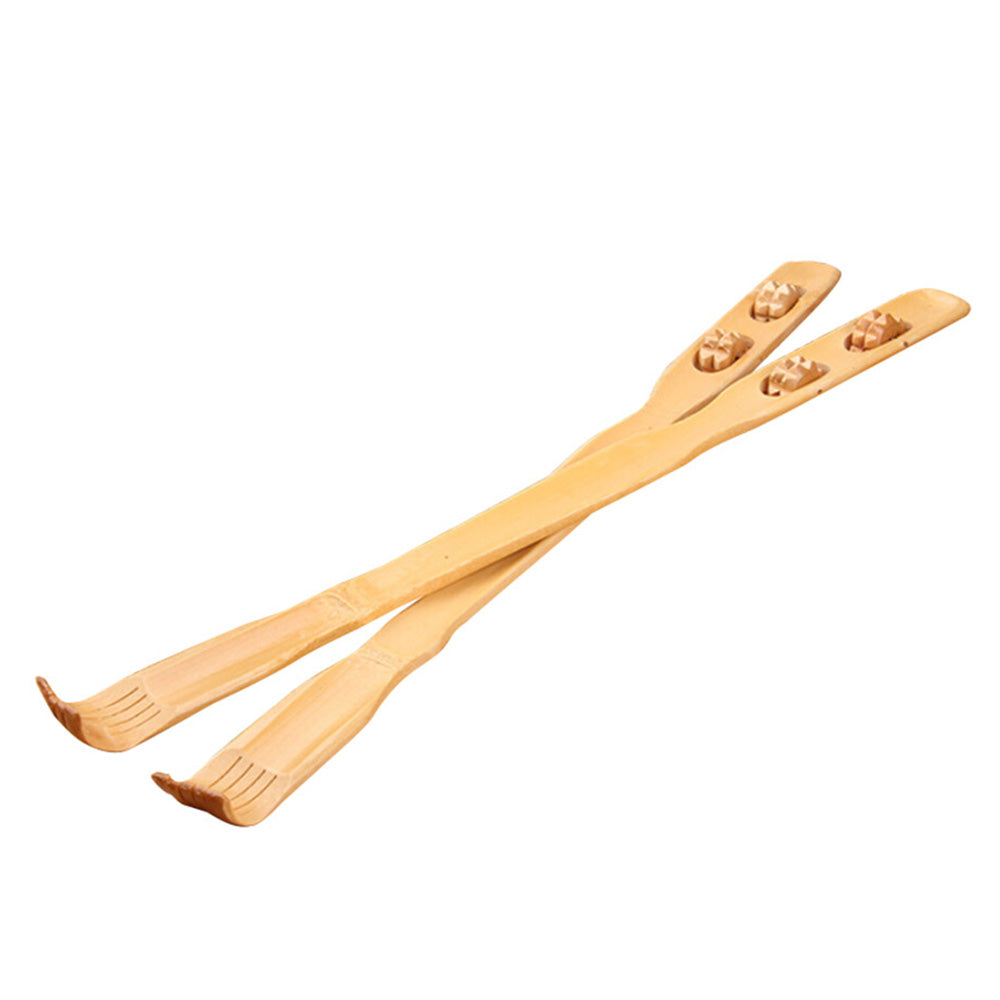 5Pcs Long Reach Back Scratchers Bamboo Scratch Back Body Massage Itchy Relieve Tools
