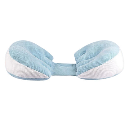Portable Pregnancy Pillow W Shaped Maternity Support For Side Sleepers-Blue