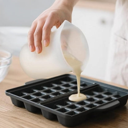 4-Pack Silicone Measuring Cups for DIY Baking and Cooking