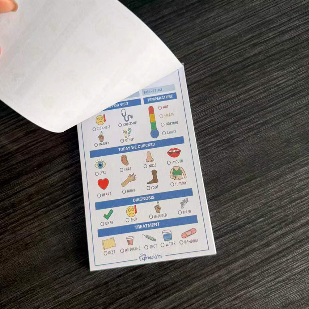 8 Theme Pretend Play Notepads Imaginative Play Notebooks