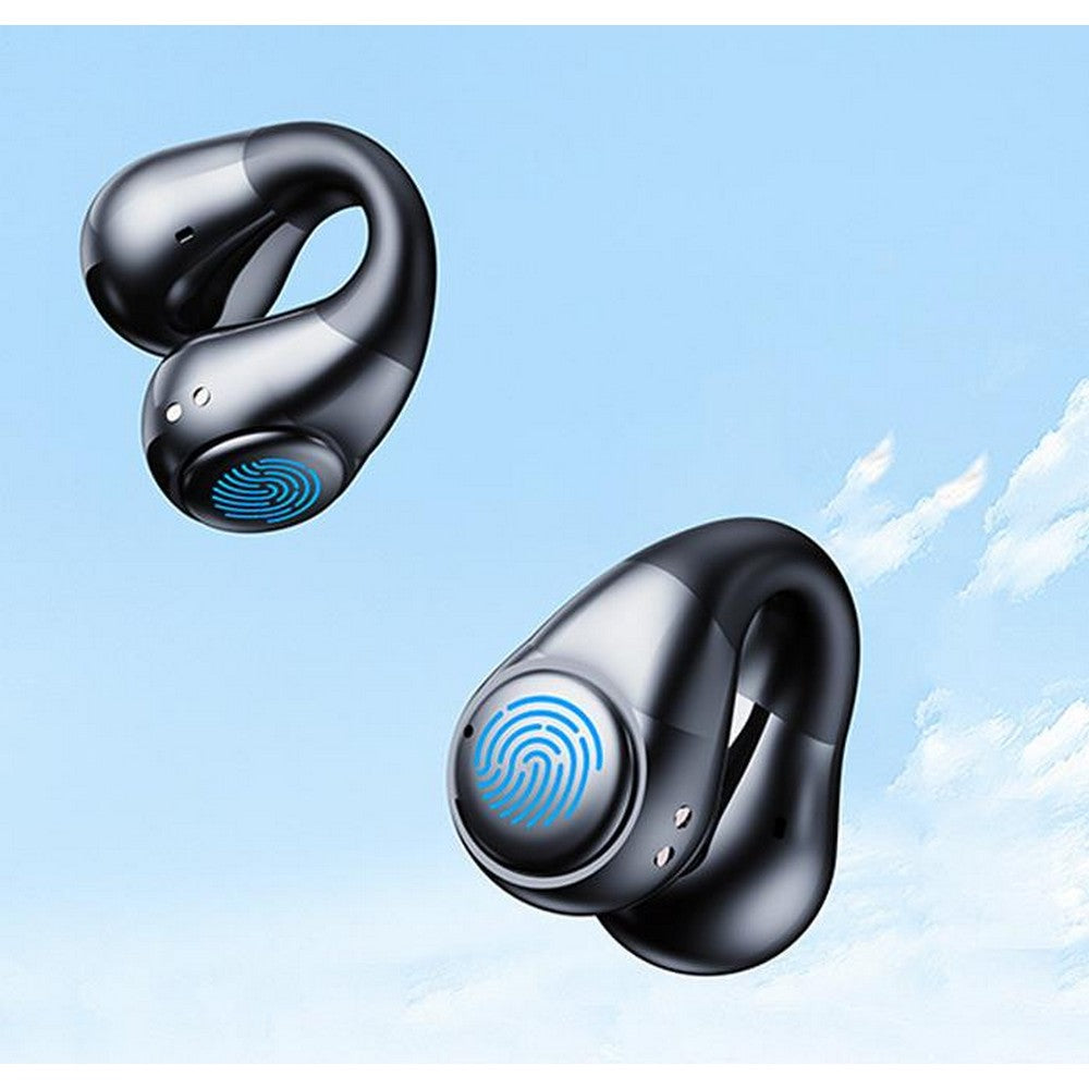 Wireless Headphones Noise Reduction Game Headset Esports Music Headphones Exciting Sound Quality Transparent Charger Box -Black
