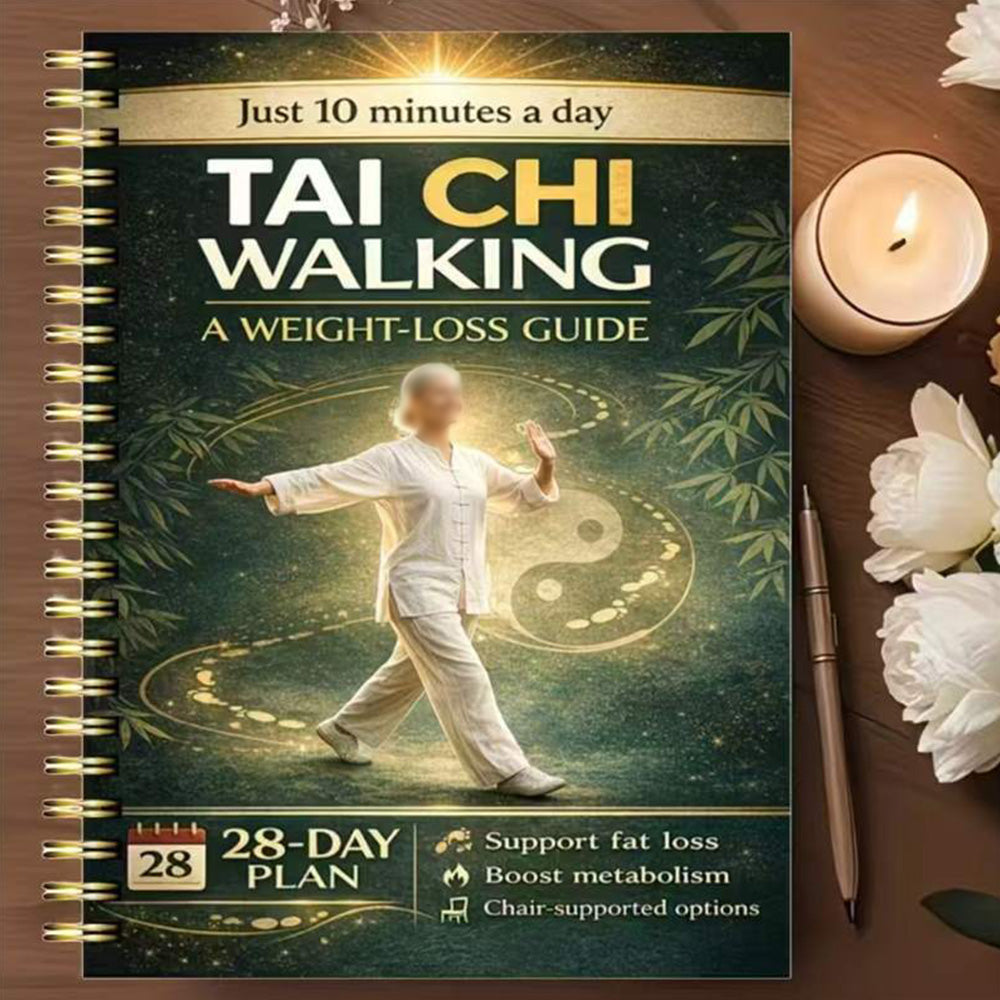 28 Days Tai Chi Spiral Planner Tai Chi Workout Notebook Style 2