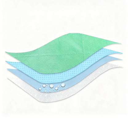 Waterproof Absorbent Underpad-Green