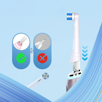 4Pcs Replacement Toothbrush Heads Compatible with OralB io Series-White