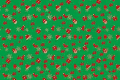 10Pcs Christmas Wrapping Paper Present Wrap Rolls