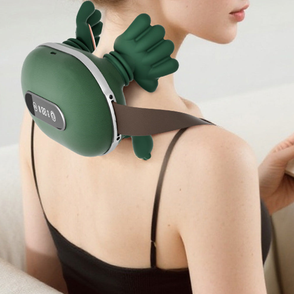 Bionic Shoulder and Neck Massager 4D Kneading Heated Portable Relaxation Massager