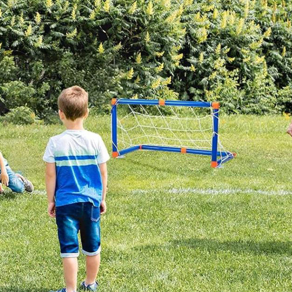 2-in-1 Hover Hockey Soccer Ball Set LED Lighting Floating Air Football Toys for Kids