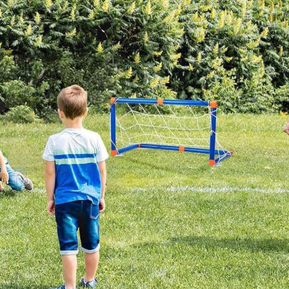2-in-1 Hover Hockey Soccer Ball Set LED Lighting Floating Air Football Toys for Kids