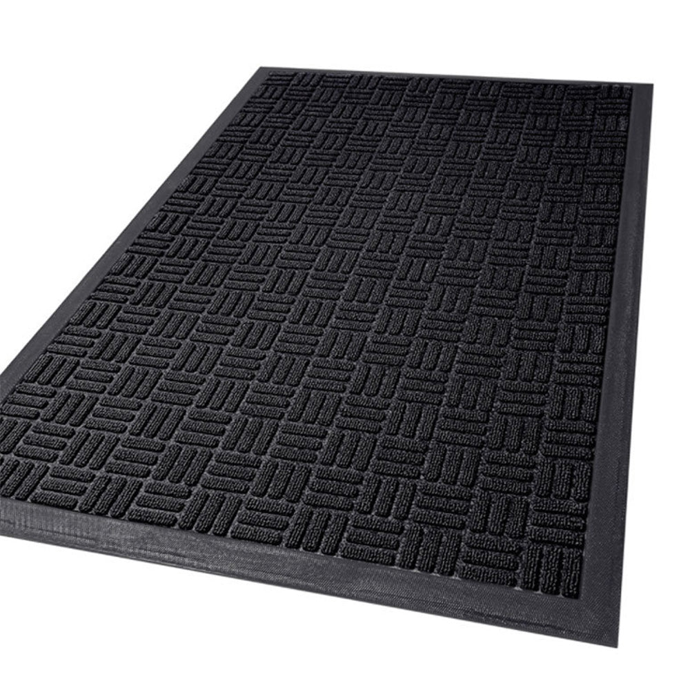 45 x 75 cm Non-Slip Door Mat Entrance Mat-Black