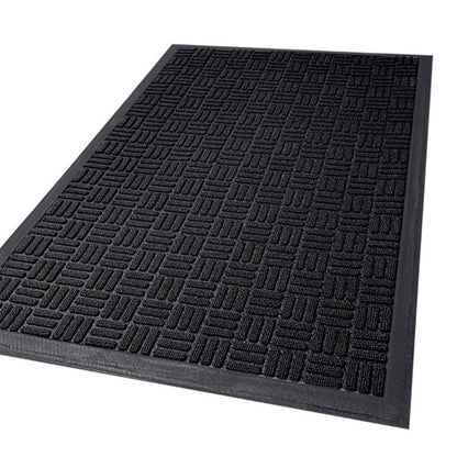 45 x 75 cm Non-Slip Door Mat Entrance Mat-Black