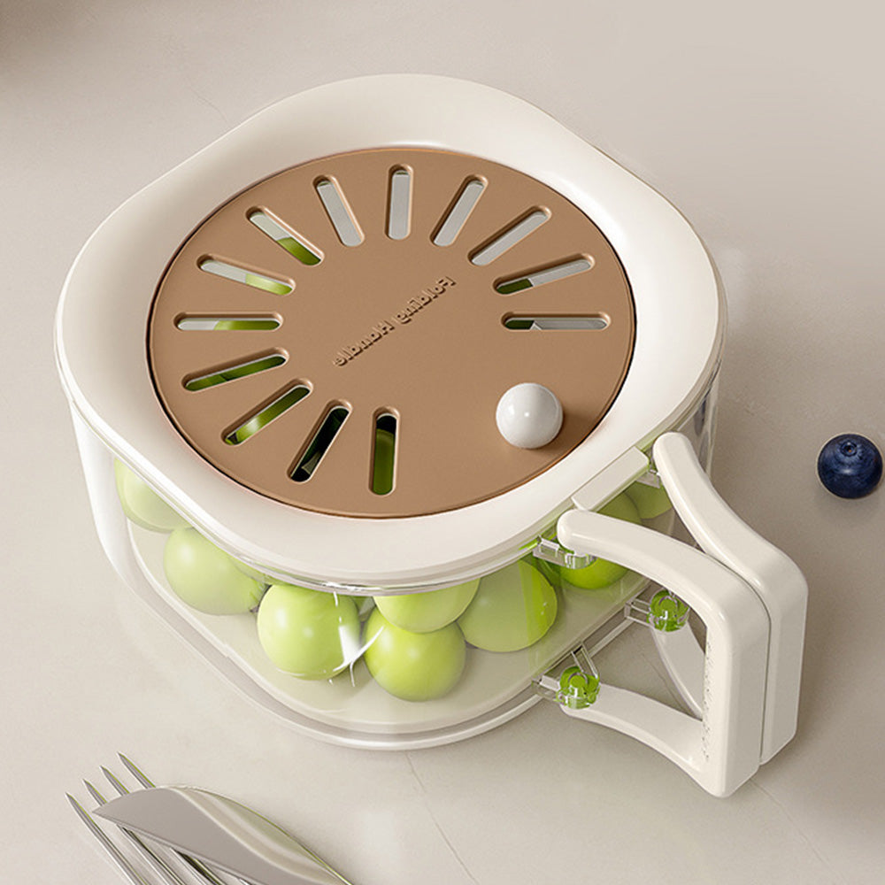 2 in 1 Collapsible Colander and Basin -Coffee