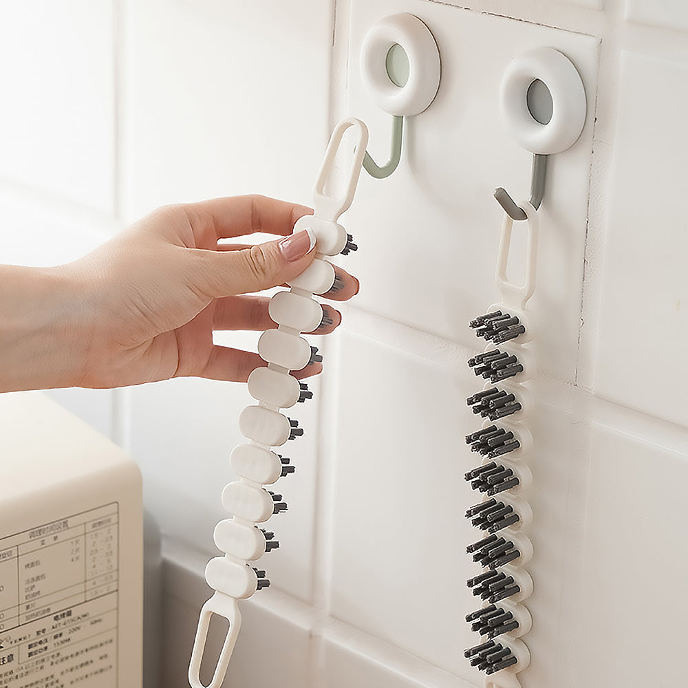 2Pcs Bendable Cleaning Brush Flexible Kitchen Sink Cleaning Tool